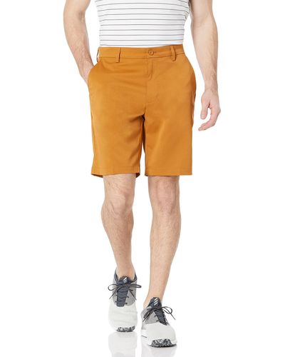 Amazon Essentials Stretch-Golfshorts mit klassischer Passform - Orange