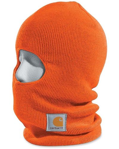 Carhartt Face Mask,Brite Orange,One Size