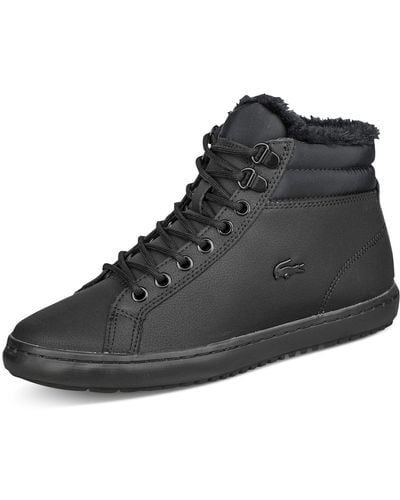Lacoste Straightset Thermo 419 1 Chaussures BLK/BLK - Noir