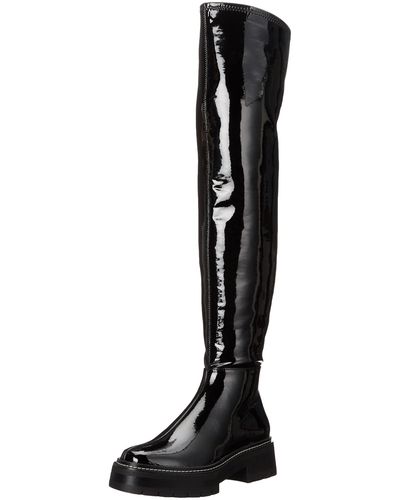 Sam Edelman Lydia Lug-sole Over-the-knee Boots - Black
