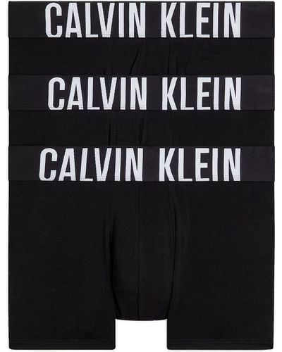 Calvin Klein Trunk 3Pk Boxer - Nero