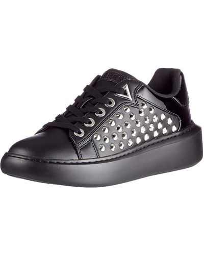 Guess BRANDYN2/ACTIVE Lady/Leather L Oxford-Schuh - Schwarz