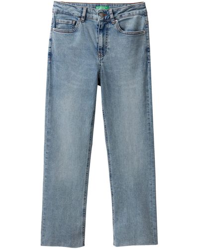 Benetton Pantalone 4ORHDE010 Jeans - Blu