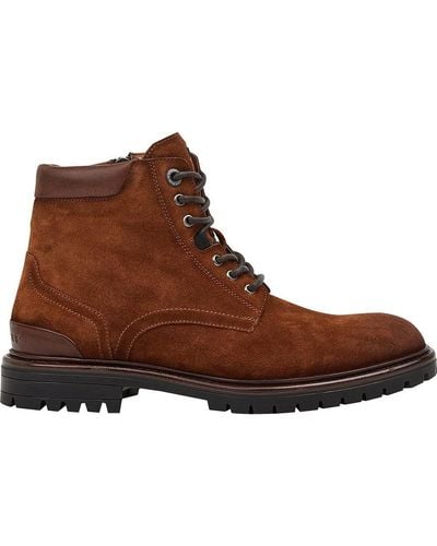 Pepe Jeans NED Antic Suede Boots - Braun