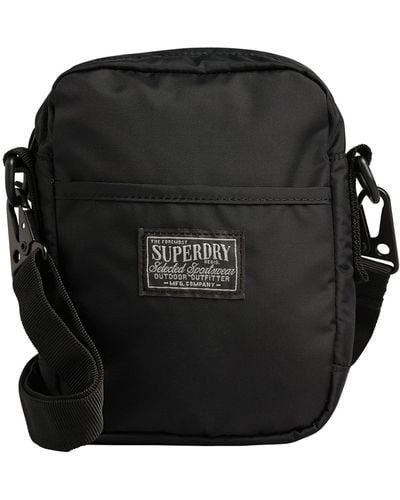Superdry Vintage Max Climber Sidebag - Black