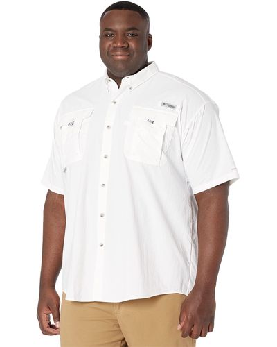 Columbia Bahama Ii Short Sleeve Shirt - White
