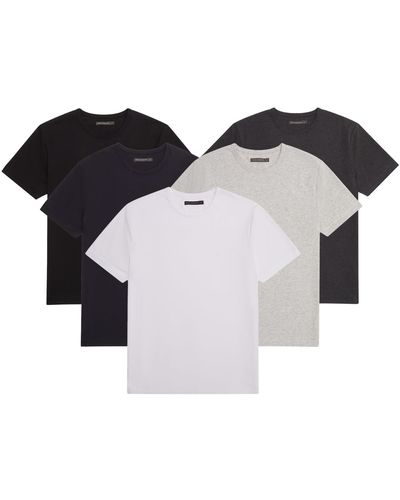 French Connection Shirt Bundle - Regular Fit For - Essential Wardrobe Basics In - Black