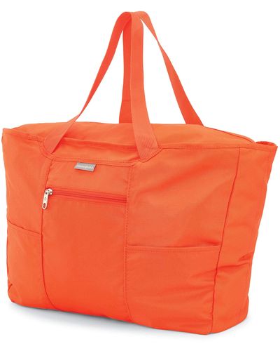 Samsonite Foldaway Packable Tote Sling Bag - Red