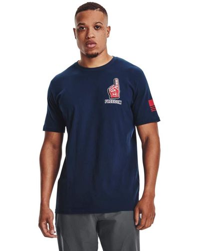 Under Armour Freedom Fun Illustrated T-shirt - Blue