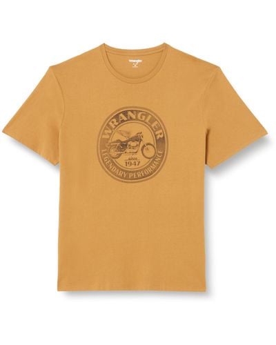 Wrangler Americana Tea T-shirt - Multicolour