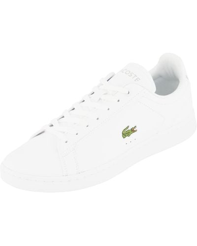 Lacoste 45sma0110 Cropped Trainers - White