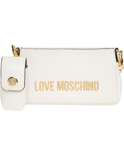 Love Moschino Damen Handtaschen white - Natur
