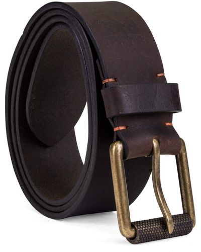 Timberland Pro 40mm Workwear Leather Belt - Zwart