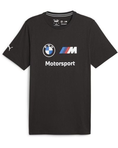 PUMA T-Shirt con Logo BMW M Motorsport Ess XXS Black - Nero