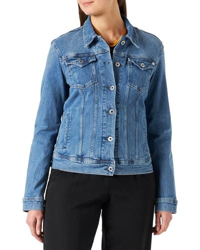 Pepe Jeans Thrift Jacket - Blauw