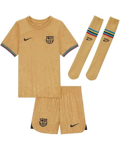 Nike FCB Lk Nk Df Kit Aw FC Barcelona Team - Mettallic
