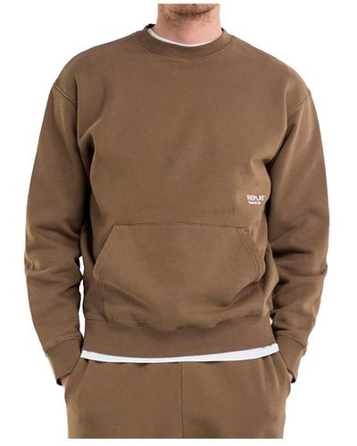 Replay M6054 .000.23040p Sweatshirt - Brown
