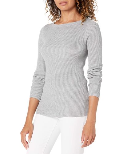 Amazon Essentials Relaxed-fit Ribbed Half Zip Sweater in Blue | Lyst UK