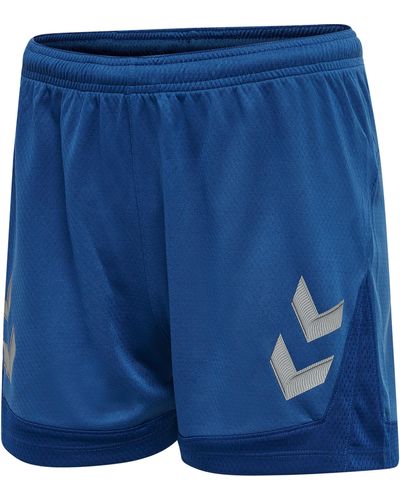 Hummel Hmllead Shorts Fußball - Blau