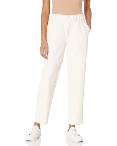 The Drop @lisadnyc Slim Pull-on Jogger - White