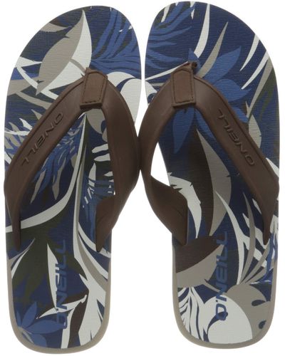 O'neill Sportswear Fm Arch Graphic Sandalen Zehentrenner - Blau
