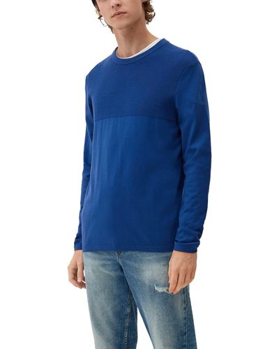 S.oliver Q/S by 50.3.51.17.170.2124149 Pullover - Blau