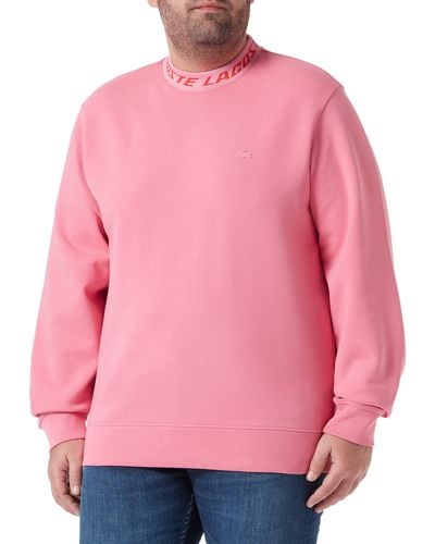 Lacoste Sh5690 Sweatshirts - Roze