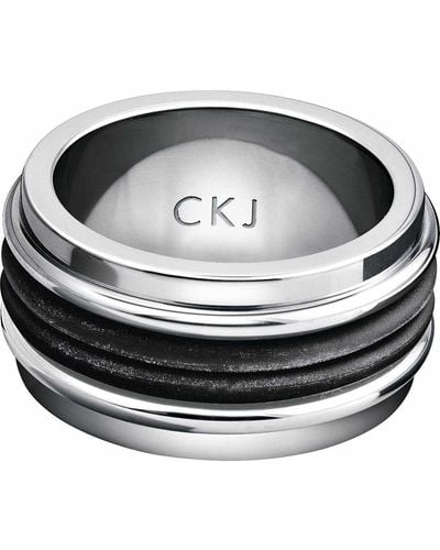 Calvin Klein Force kj98br090111 - Ring - Mettallic