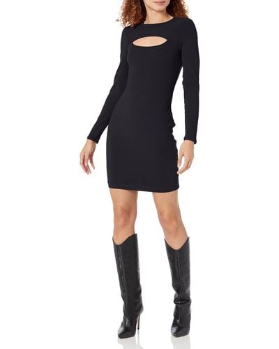Guess Essential Long Sleeve Lana Dress - Black