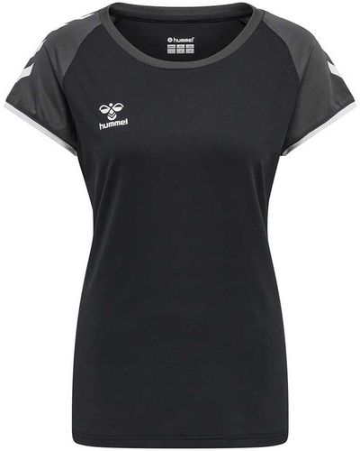 Hummel Hmlcore Volley Stretch Tee Wo Volleyball T-Shirt - Schwarz