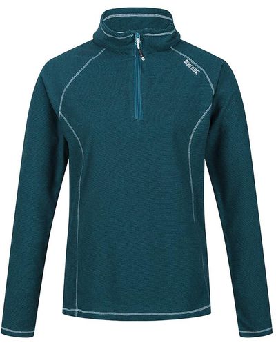 Regatta Montes Lightweight Half-zip Fleece - Blue