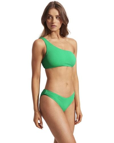 Seafolly Hipster Bikini-Unterteile - Grün