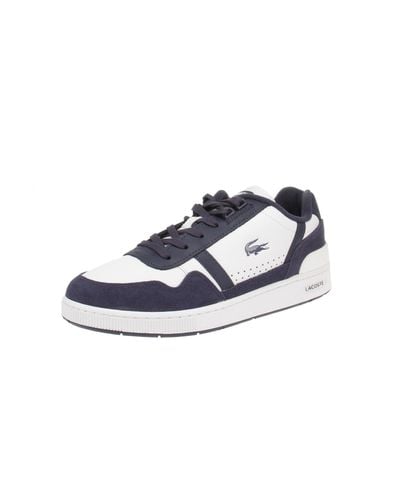 Lacoste T-Clip 223 3 SMA-Ledersneaker - Blau
