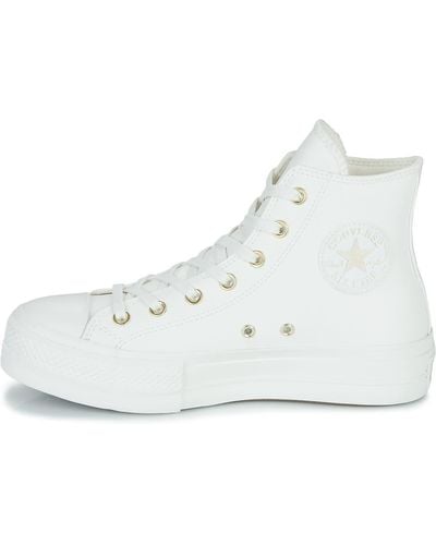 Converse Chuck Taylor All Star Lift Syn Sneakers - Wit