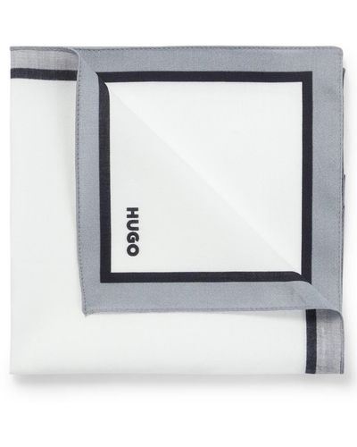 HUGO Pocketsquare 33x33cm Pocket Square - Weiß