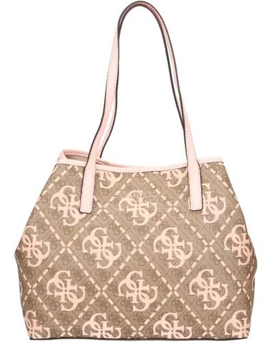Guess Hwoq6995280lgs Vikky Tote Female Size 20230920 - Natural
