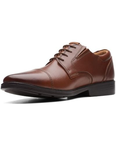 Clarks Lite Cap Oxford - Brown