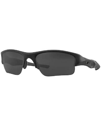 Oakley Flak Jacket Xlj Oo9009 11-004 63mm Matte Black/grey Rectangle Sunglasses For + Bundle With Accessory Leash Kit