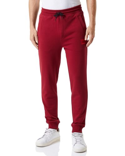 HUGO Doak212 Jersey Trousers - Rot