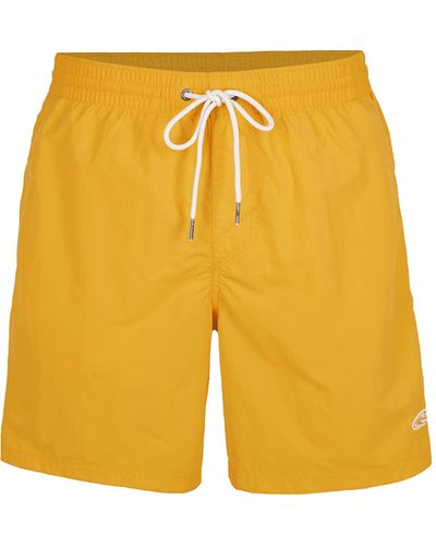 O'neill Sportswear Vert Swim Shorts - Yellow