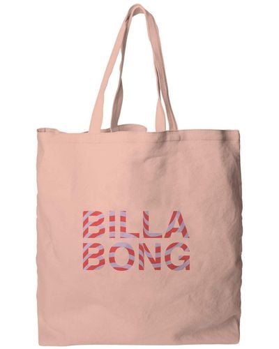 Billabong All About It S Beach Bag One Size Tropcl Peach - Pink