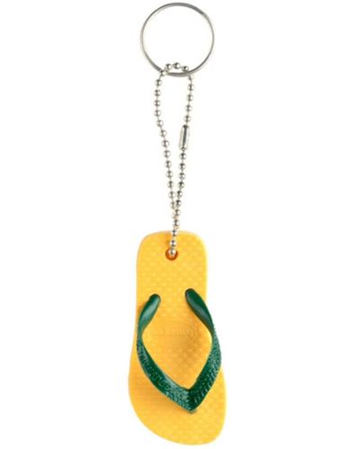 Havaianas 's Hav Keyring Ice Blue/coralnew Keychain Leisure And Sportwear Adult - Yellow