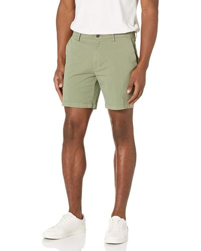Goodthreads Slim-fit 7" Flat-front Comfort Stretch Chino Short - Green