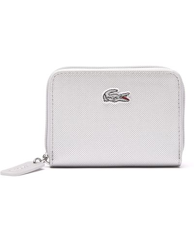 Lacoste WOMEN ZIP WALLET-NF4475SJ - Bianco