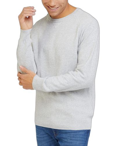 Lee Jeans Raglan Crew Knit Sweater - Grau