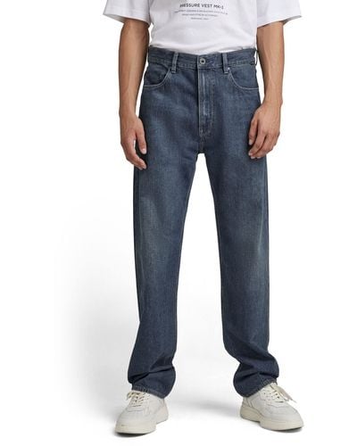 G-Star RAW Type 49 Relaxed Straight Jeans - Blau