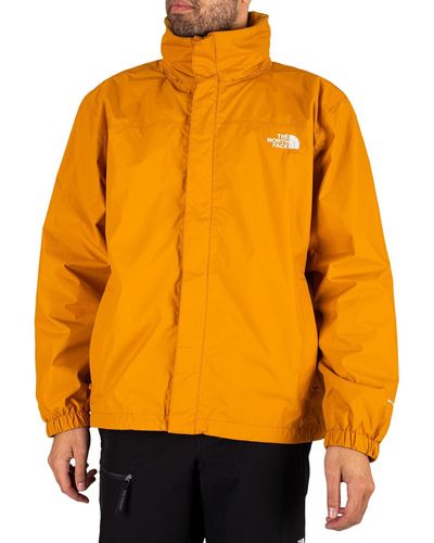 The North Face Jacke M Resolve Jacket Gelb M - Orange