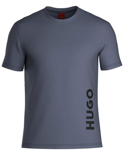 HUGO T-Shirt RN Relaxed - Blau