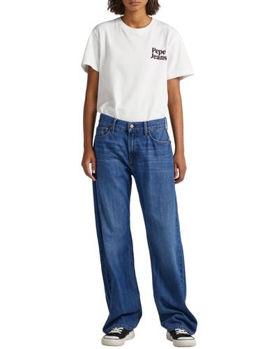 Pepe Jeans Nicky Noughties Jeans - Bleu