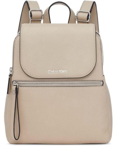 Calvin klein backpack grey sale
